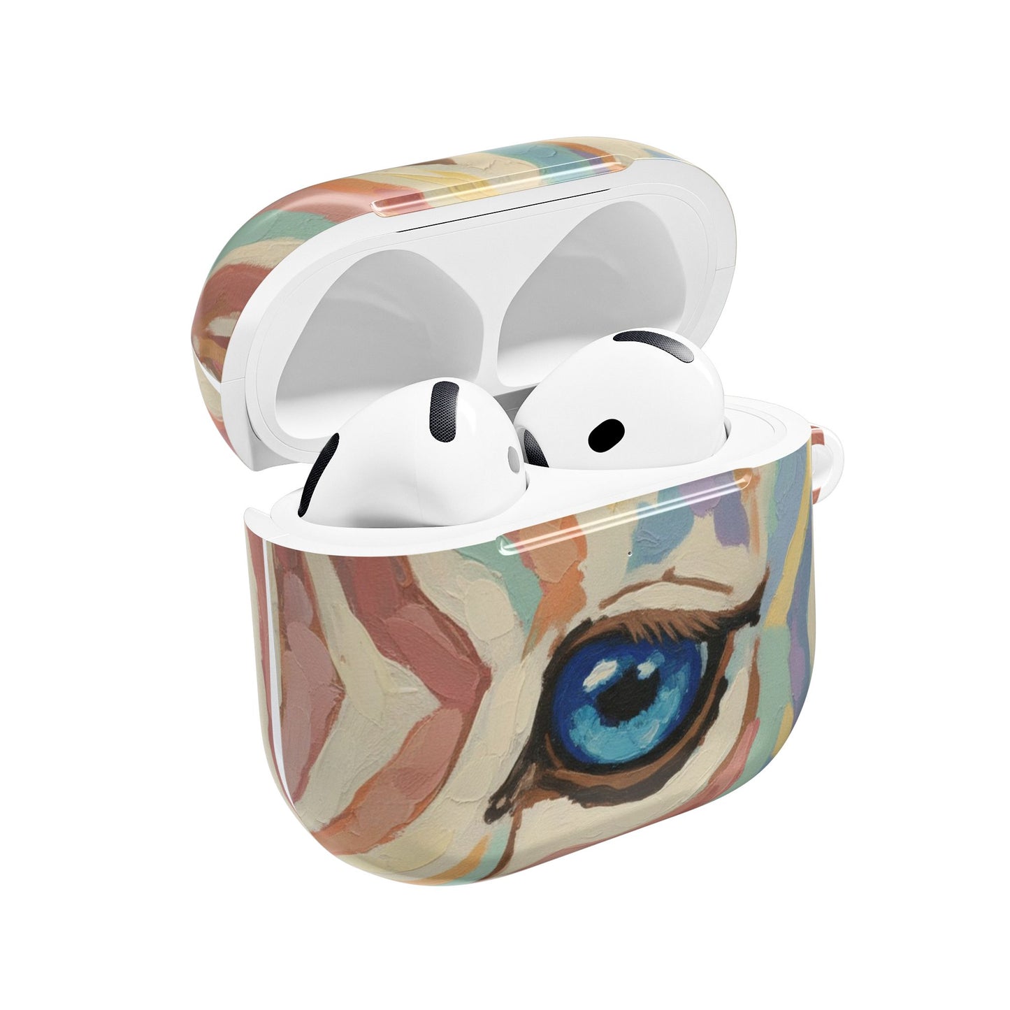 Chameleon Selfie UFO AirPod Case — Funny Alien Sighting Protective Case