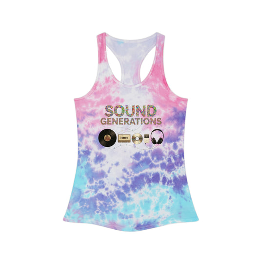 Sound Generations Tie-Dye Racerback Tank