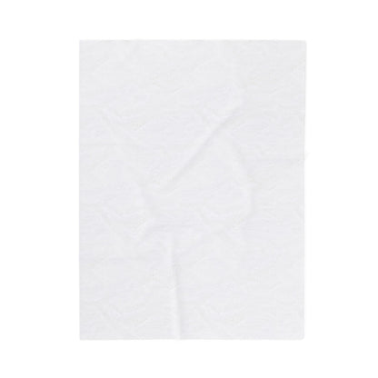 Blue Eye Zebra Velveteen Plush Blanket