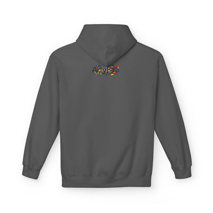 UFO Surfing Hoodie — Retro Alien Surfing Graphic Pullover