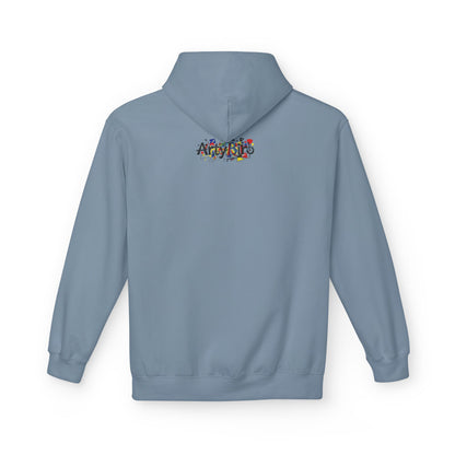UFO Surfing Hoodie — Retro Alien Surfing Graphic Pullover