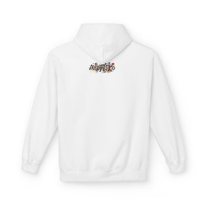 UFO Surfing Hoodie — Retro Alien Surfing Graphic Pullover