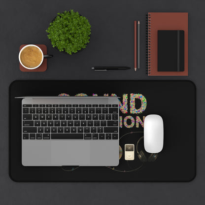 Sound Generations Desk Mat — Retro Vinyl, Cassette & Headphones Mousepad