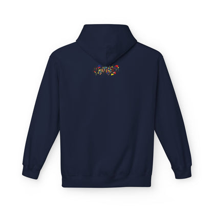 UFO Surfing Hoodie — Retro Alien Surfing Graphic Pullover