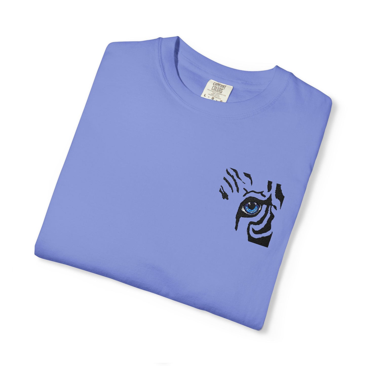 T-Shirt — Minimal Tiger Eye Chest Print