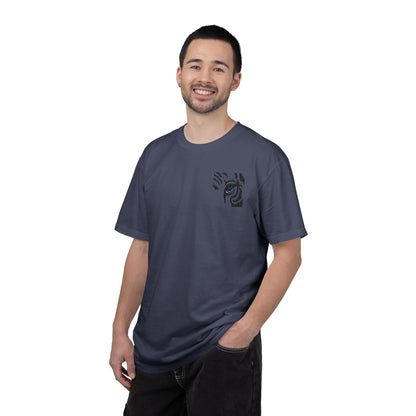 T-Shirt — Minimal Tiger Eye Chest Print