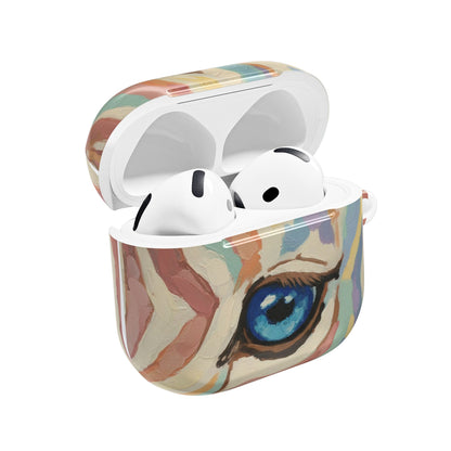 Chameleon Selfie UFO AirPod Case — Funny Alien Sighting Protective Case