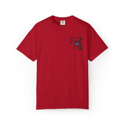T-Shirt — Minimal Tiger Eye Chest Print