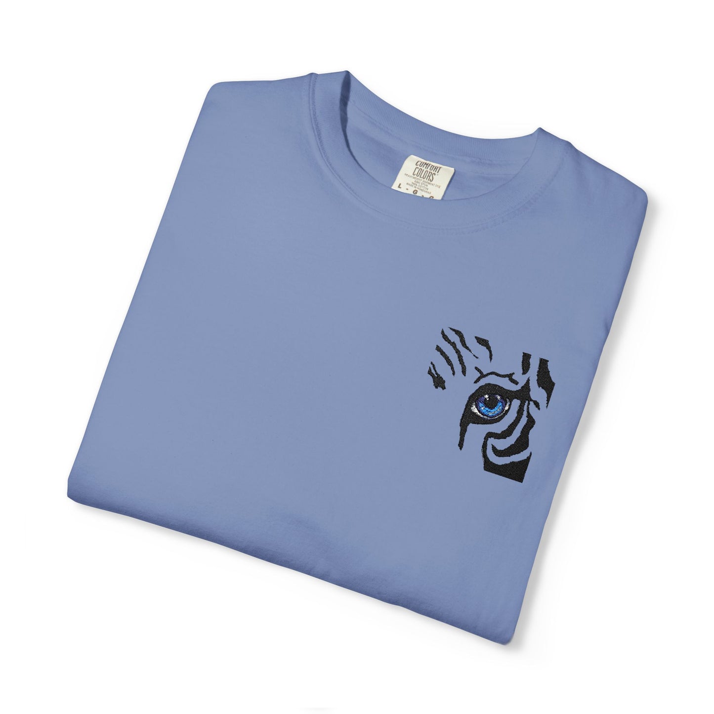 T-Shirt — Minimal Tiger Eye Chest Print