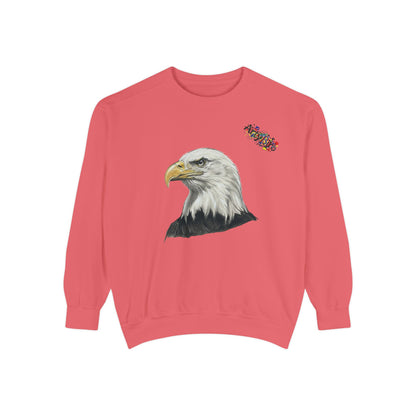 Eagle Portrait Sweatshirt — Majestic Bald Eagle Graphic Crewneck