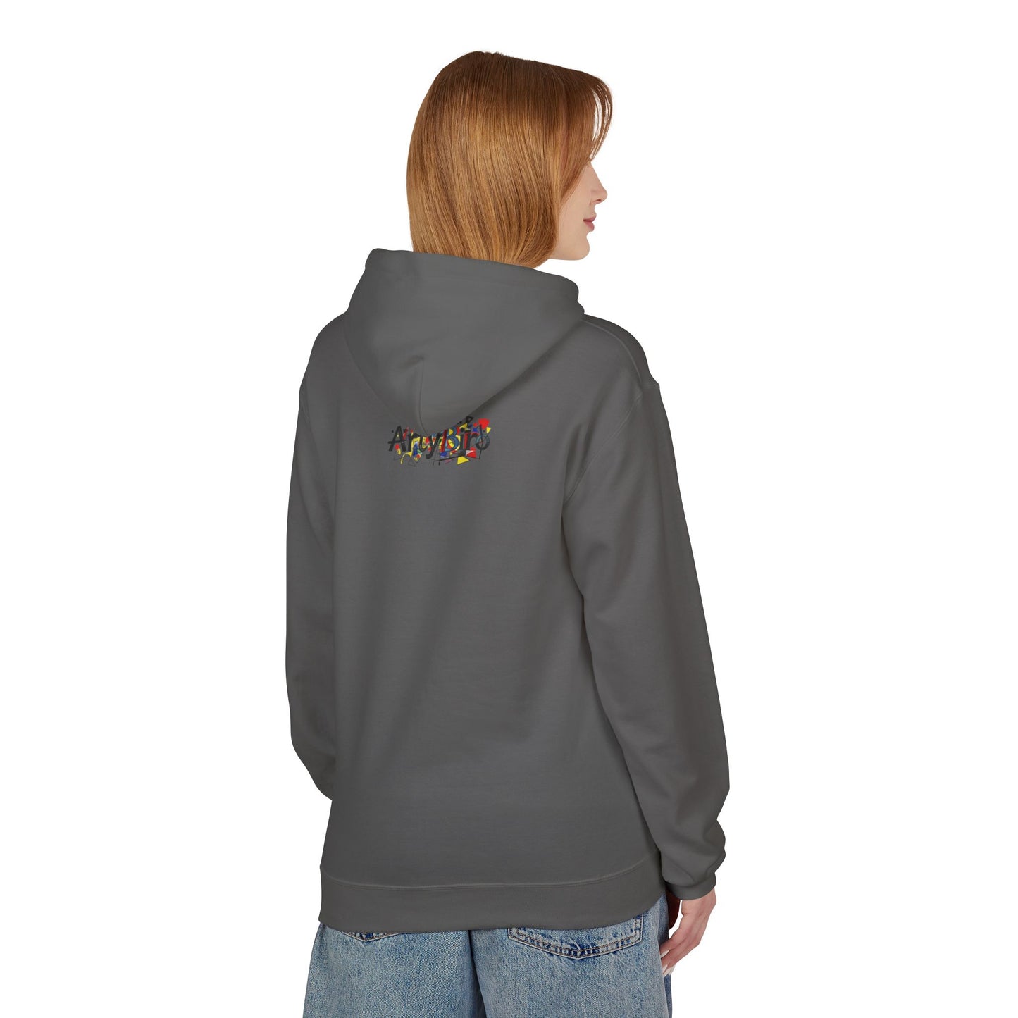 UFO Surfing Hoodie — Retro Alien Surfing Graphic Pullover