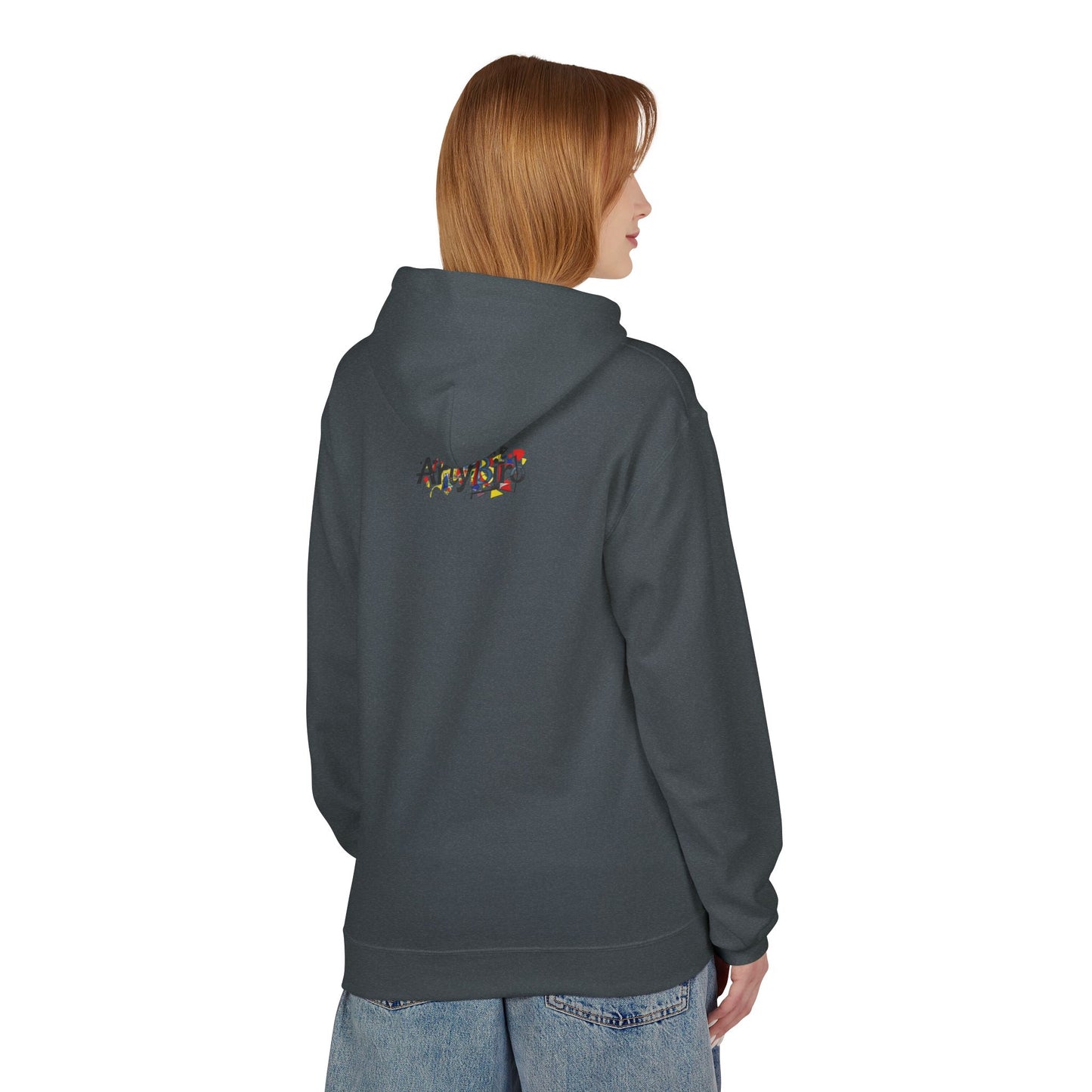UFO Surfing Hoodie — Retro Alien Surfing Graphic Pullover