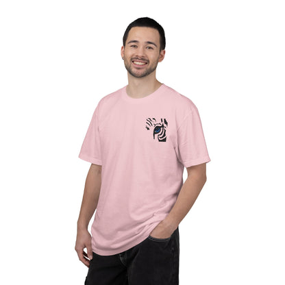 Tiger Eye Pocket T-Shirt — Minimal Tribal Tiger Eye Graphic Tee