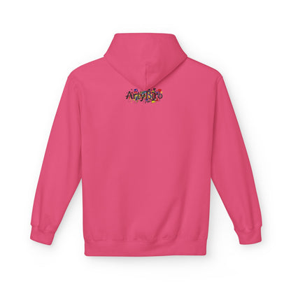 UFO Surfing Hoodie — Retro Alien Surfing Graphic Pullover