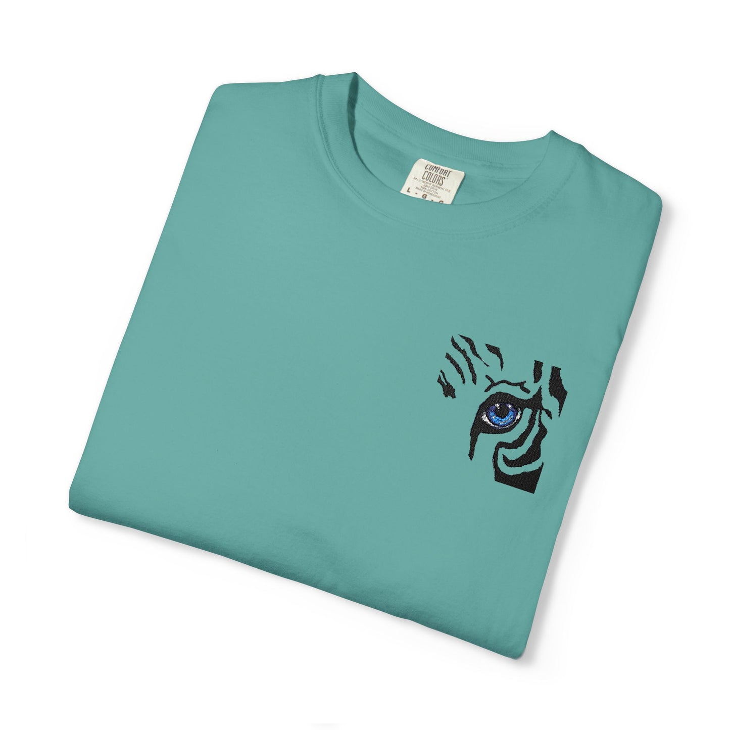 T-Shirt — Minimal Tiger Eye Chest Print