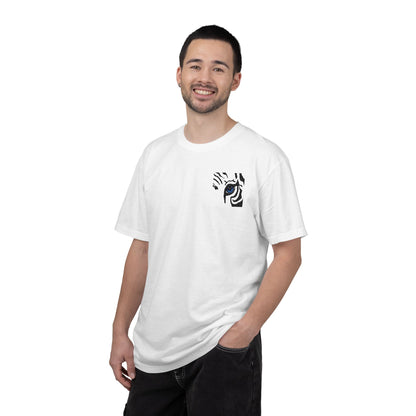 T-Shirt — Minimal Tiger Eye Chest Print