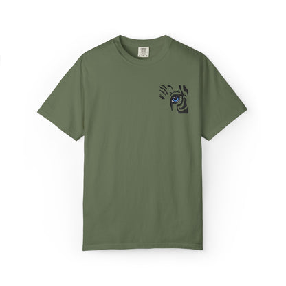 T-Shirt — Minimal Tiger Eye Chest Print