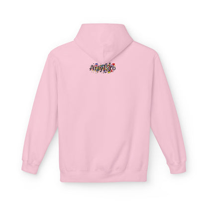 UFO Surfing Hoodie — Retro Alien Surfing Graphic Pullover