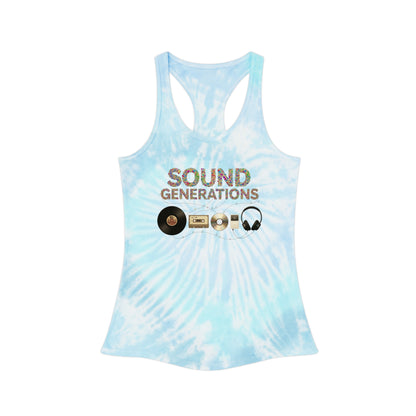 Sound Generations Tie-Dye Racerback Tank