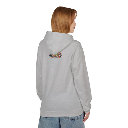 UFO Surfing Hoodie — Retro Alien Surfing Graphic Pullover