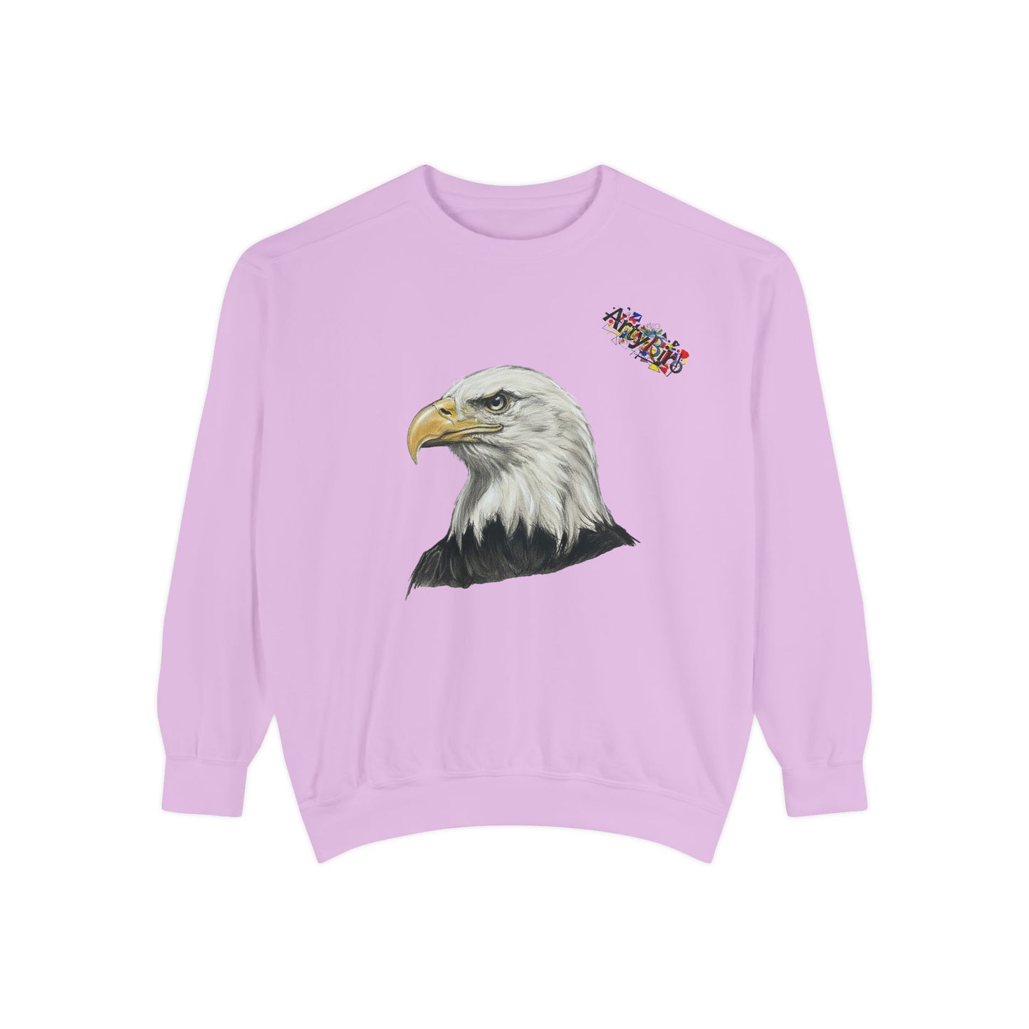 Eagle Portrait Sweatshirt — Majestic Bald Eagle Graphic Crewneck