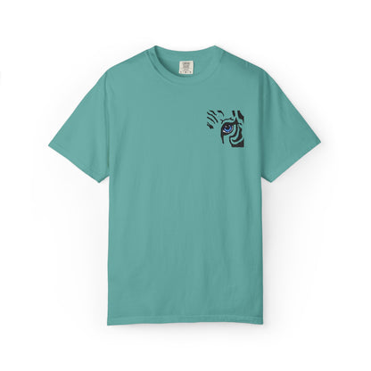 T-Shirt — Minimal Tiger Eye Chest Print