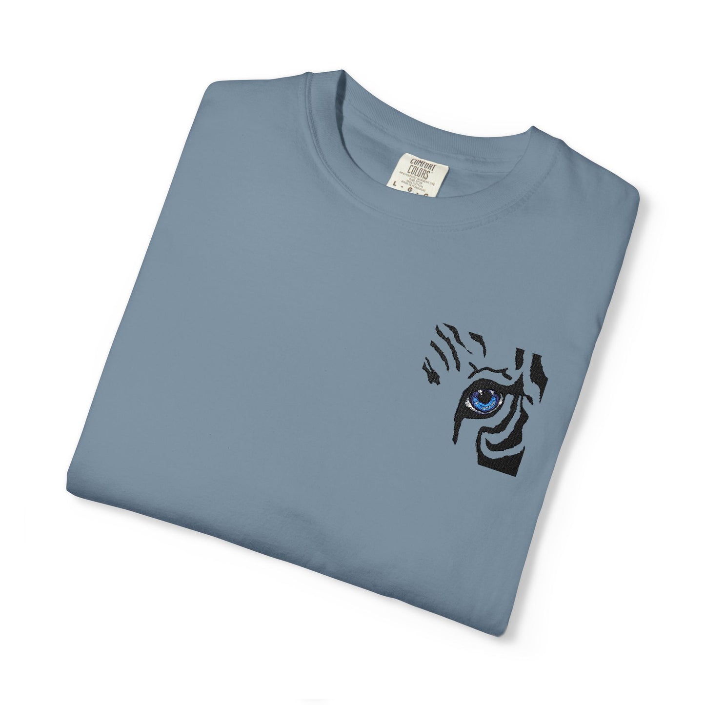 T-Shirt — Minimal Tiger Eye Chest Print