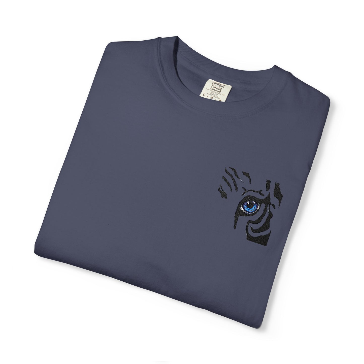 T-Shirt — Minimal Tiger Eye Chest Print