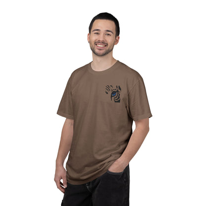 T-Shirt — Minimal Tiger Eye Chest Print