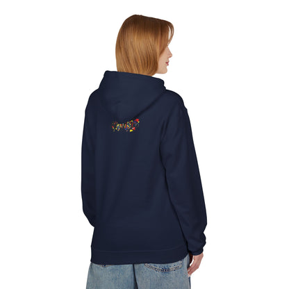UFO Surfing Hoodie — Retro Alien Surfing Graphic Pullover