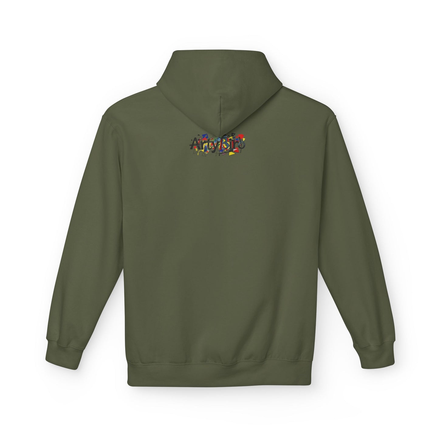 UFO Surfing Hoodie — Retro Alien Surfing Graphic Pullover