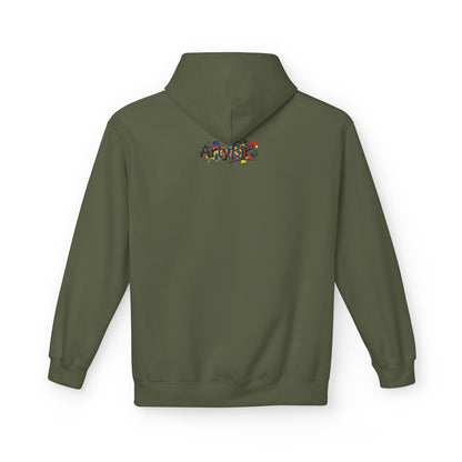 UFO Surfing Hoodie — Retro Alien Surfing Graphic Pullover