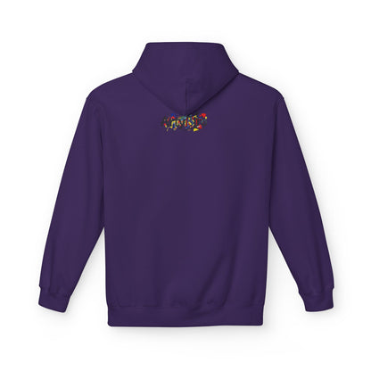 UFO Surfing Hoodie — Retro Alien Surfing Graphic Pullover