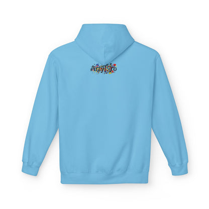 UFO Surfing Hoodie — Retro Alien Surfing Graphic Pullover