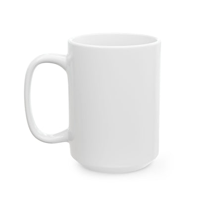 UFO Selfie Ceramic Mug — Funny Chameleon UFO Sighting Coffee Cup (11oz, 15oz)