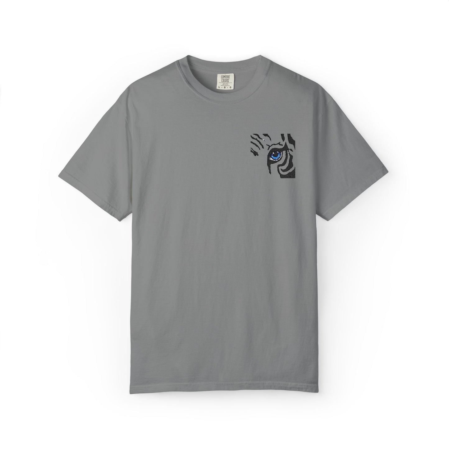 T-Shirt — Minimal Tiger Eye Chest Print