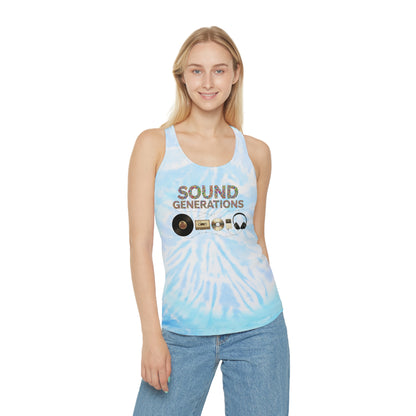 Sound Generations Tie-Dye Racerback Tank