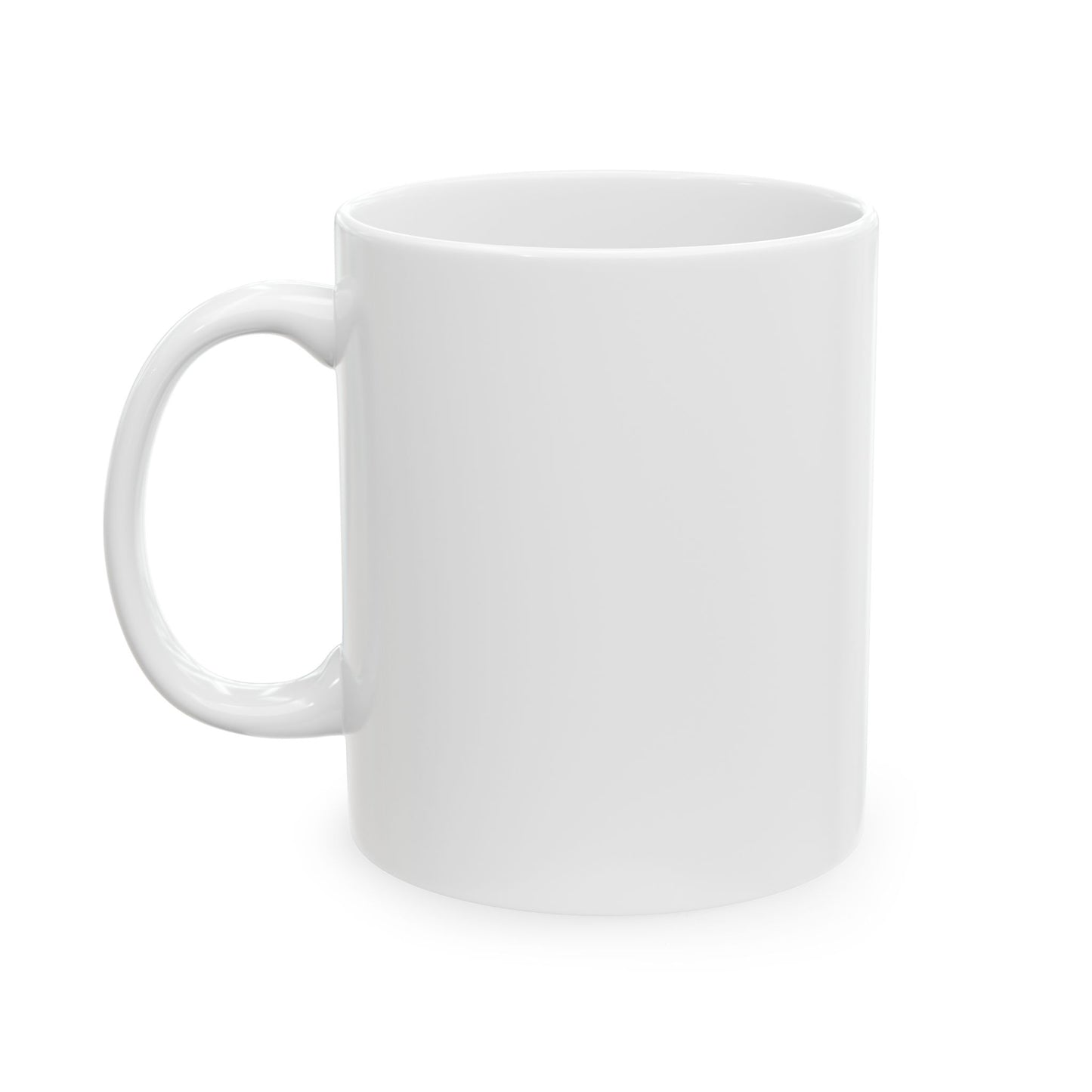 UFO Selfie Ceramic Mug — Funny Chameleon UFO Sighting Coffee Cup (11oz, 15oz)
