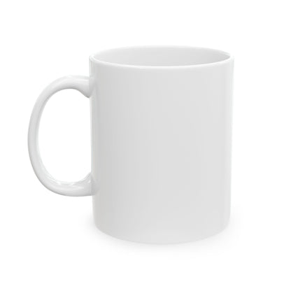 UFO Selfie Ceramic Mug — Funny Chameleon UFO Sighting Coffee Cup (11oz, 15oz)