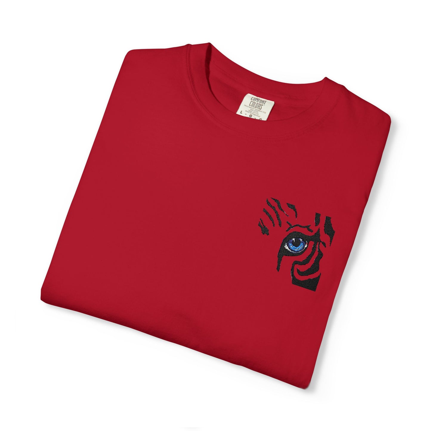 T-Shirt — Minimal Tiger Eye Chest Print