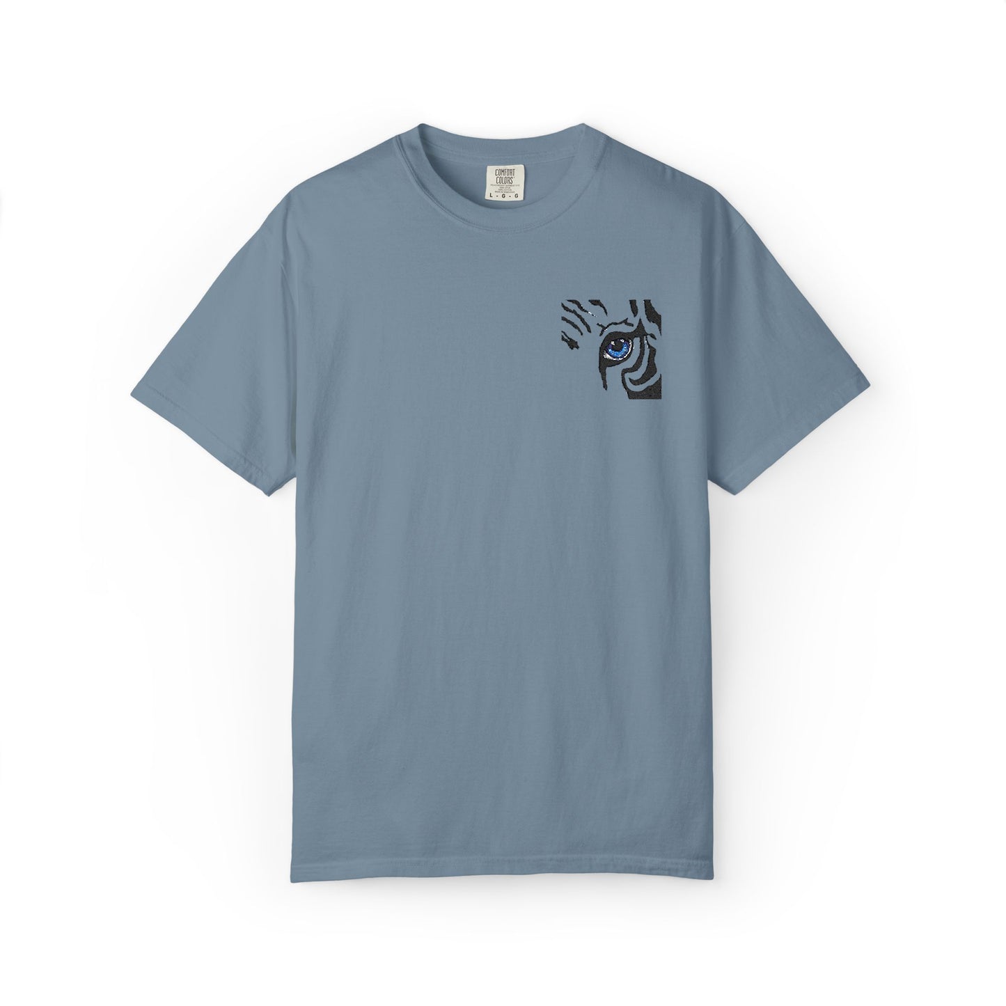 T-Shirt — Minimal Tiger Eye Chest Print