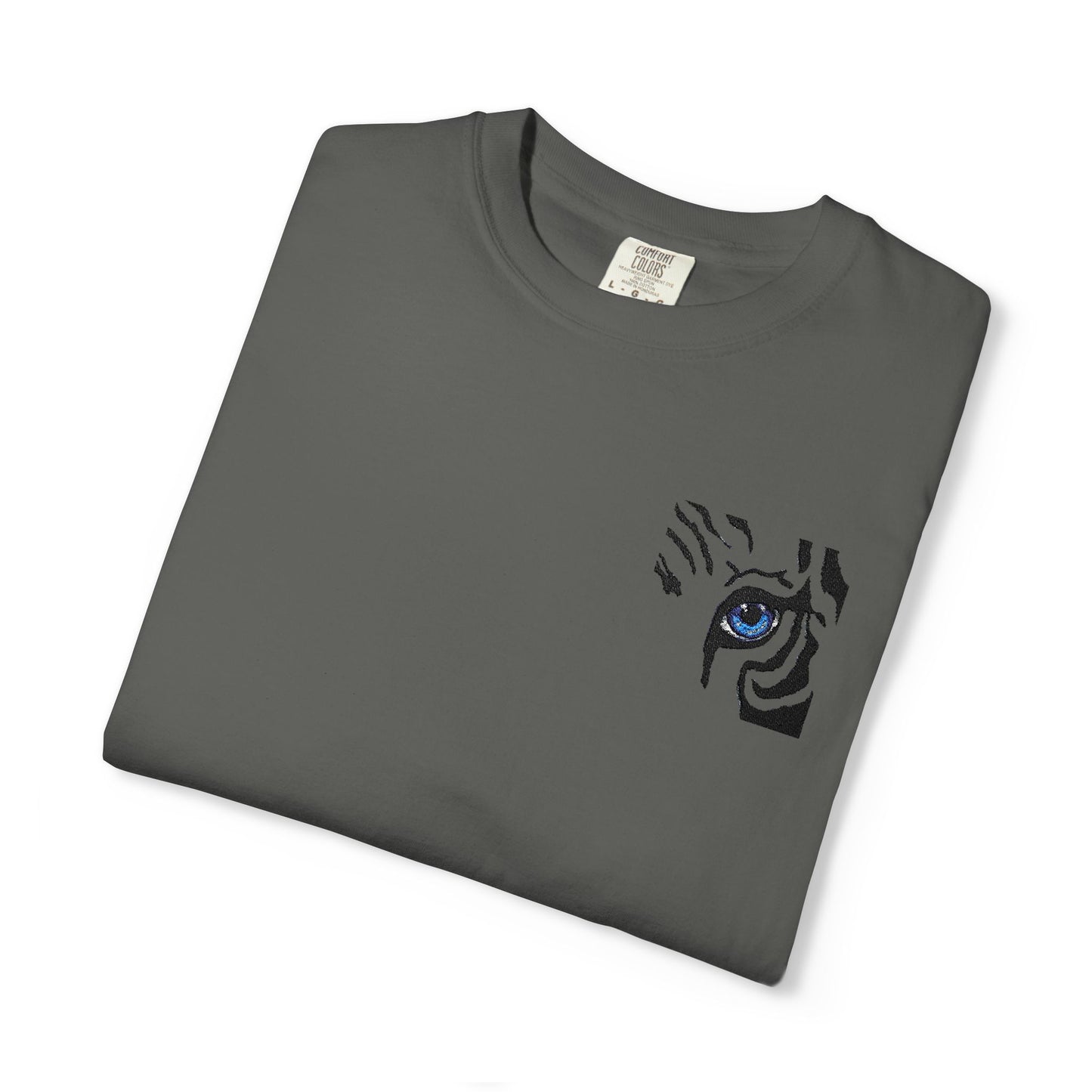 T-Shirt — Minimal Tiger Eye Chest Print