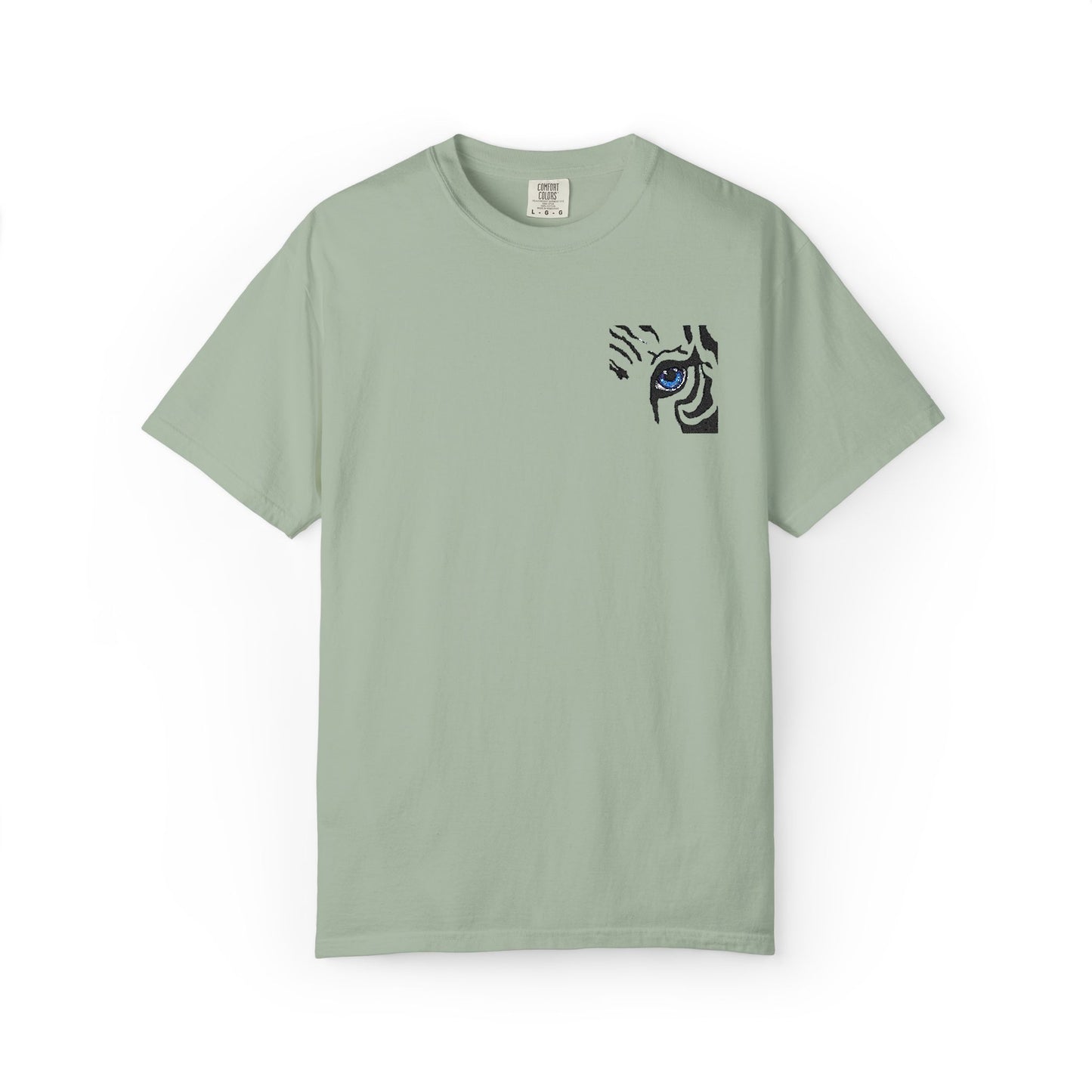 T-Shirt — Minimal Tiger Eye Chest Print