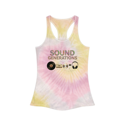 Sound Generations Tie-Dye Racerback Tank