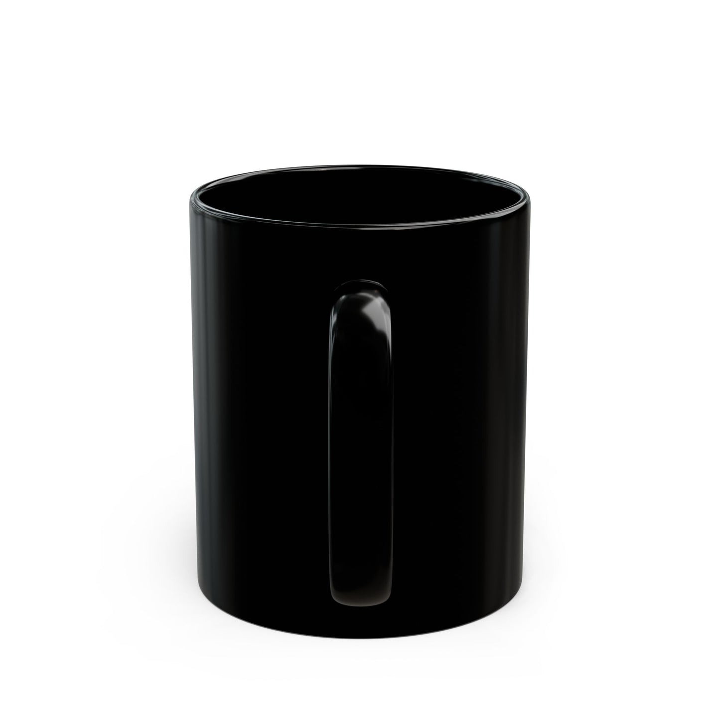 Bald Eagle Portrait Mug — Black Ceramic Coffee Cup (11oz/15oz)