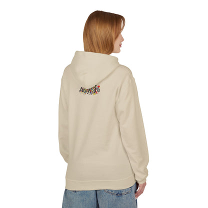 UFO Surfing Hoodie — Retro Alien Surfing Graphic Pullover