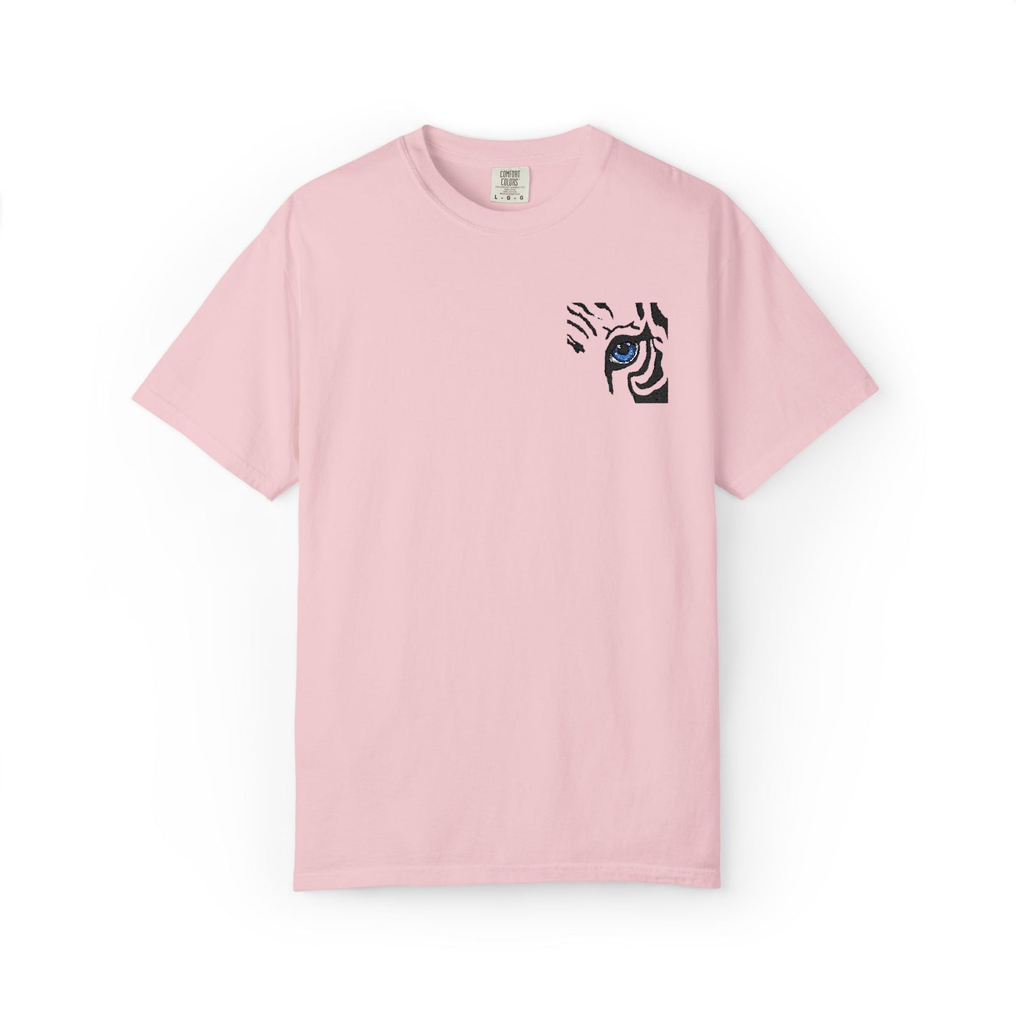Tiger Eye Pocket T-Shirt — Minimal Tribal Tiger Eye Graphic Tee